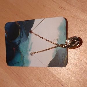 Estrella & Luna Gold Plated Necklace with Locket